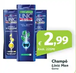 Roque Supermercados Champô Linic Men Gomo promoção