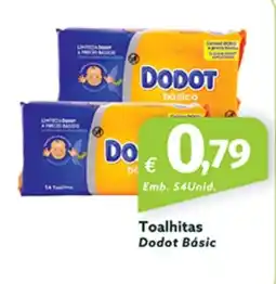 Roque Supermercados Toalhitas Dodot Básic promoção
