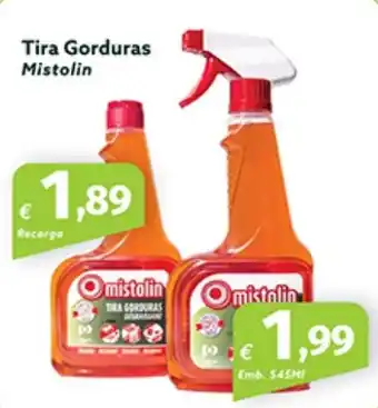 Roque Supermercados Tira Gorduras Mistolin promoção