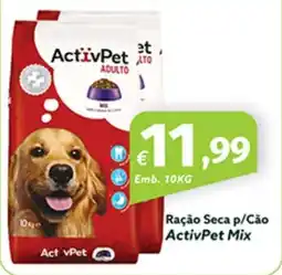 Roque Supermercados Ração Seca p/Cão ActivPet Mix promoção