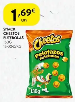 Spar Snack cheetos futebolas promoção