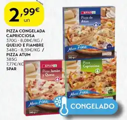 Spar Pizza congelada capricciosa promoção