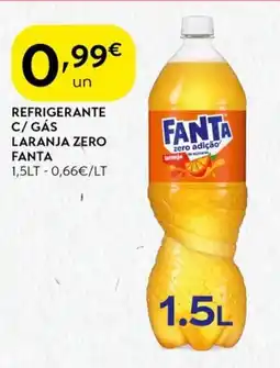 Spar Refrigerante c/ gás laranja zero fanta promoção
