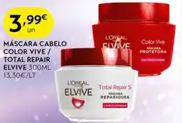 Máscara cabelo color vive / total repair elvive