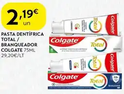 Spar Pasta dentífrica total / branqueador colgate promoção