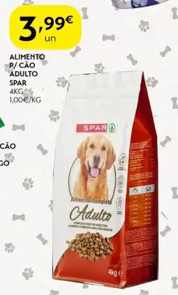 Spar Alimento p/cão adulto spar promoção