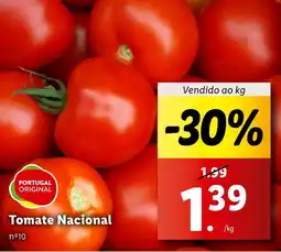 Lidl Tomate Nacional promoção