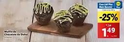 Lidl Muffin de Chocolate do Dubai promoção