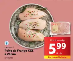 Lidl Lusiaves Peito de Frango XXL a Vácuo promoção
