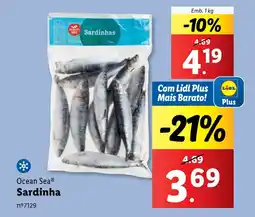 Lidl Ocean Sea Sardinha promoção