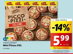 Trattoria Alfredo Mini Pizzas XXL