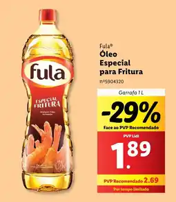 Lidl Fula Óleo Especial para Fritura promoção