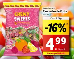 Lidl Sweet Corner Caramelos de Fruta promoção