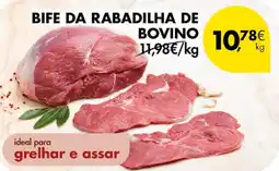 Pingo Doce Bife da rabadilha de bovino promoção