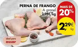 Pingo Doce Perna de frango a granel promoção