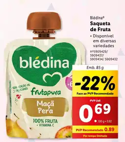 Blédina Saqueta de Fruta