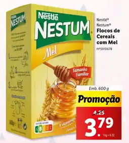 Lidl Nestlé Nestum Flocos de Cereais com Mel promoção