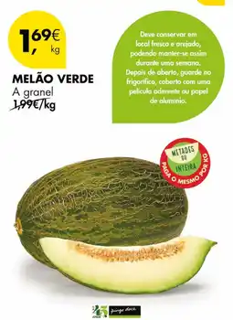 Pingo Doce Melão verde a granel promoção
