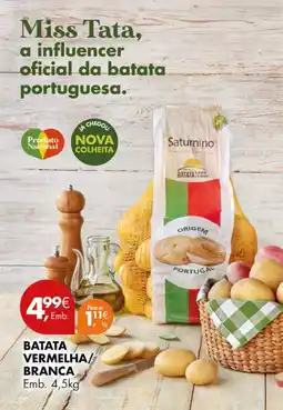 Pingo Doce Batata vermelha/ branca promoção