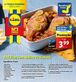 Lidl Red Fish promoção