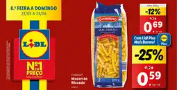Lidl Combino Macarrão Riscado promoção