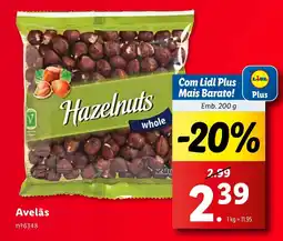 Lidl Avelãs promoção