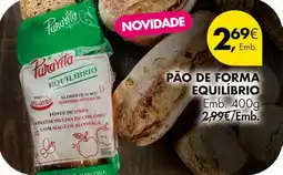 Pingo Doce Pão de forma equilíbrio promoção