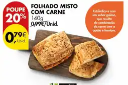 Pingo Doce Folhado misto com carne promoção