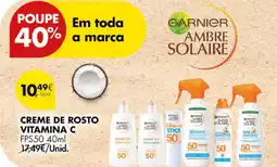 Pingo Doce Creme de rosto vitamina c promoção