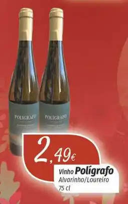Miranda Supermercados Vinho Polígrafo promoção