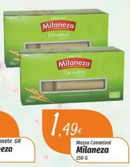 Miranda Supermercados Massa Canneloni Milaneza promoção