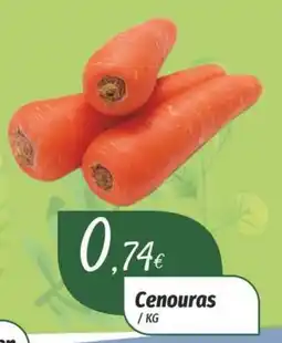 Miranda Supermercados Cenouras promoção