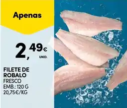 Continente Filete de robalo fresco promoção