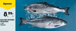 Continente Salmão inteiro pequeno promoção