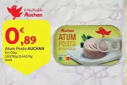 Auchan Atum Posta AUCHAN promoção