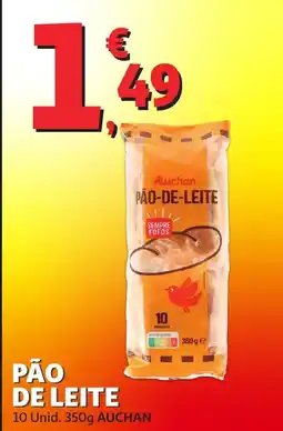 Auchan Pão de leite promoção
