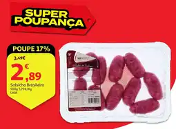 Auchan Salsicha Brasileira promoção