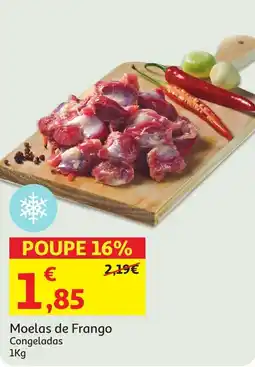 Auchan Moelas de Frango Congeladas promoção