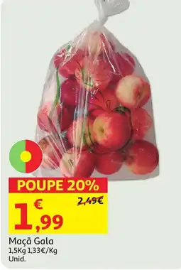 Auchan Maçã Gala promoção