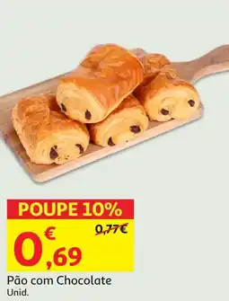 Auchan Pão com Chocolate Unid. promoção