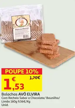 Auchan Bolachas AVÓ ELVIRA promoção