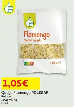 Auchan Queijo Flamengo POLEGAR Ralado promoção