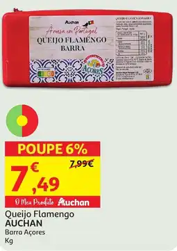 Auchan Queijo Flamengo AUCHAN promoção