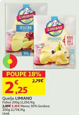 Auchan Queijo LIMIANO Fatias promoção