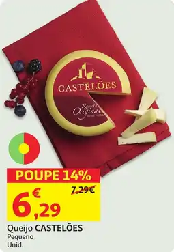 Auchan Queijo CASTELÕES Pequeno Unid promoção
