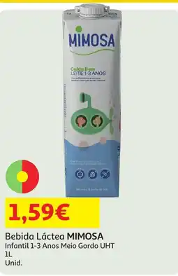 Auchan Bebida Láctea MIMOSA promoção