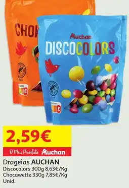 Auchan Drageias AUCHAN promoção