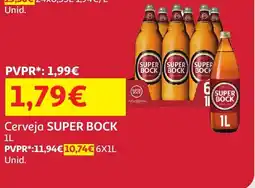 Auchan Cerveja SUPER BOCK promoção