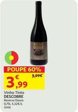 Auchan Vinho Tinto DESCOBRE promoção