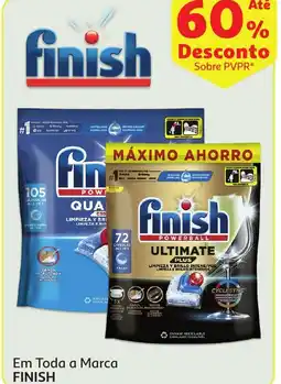Auchan Em Toda a Marca FINISH promoção